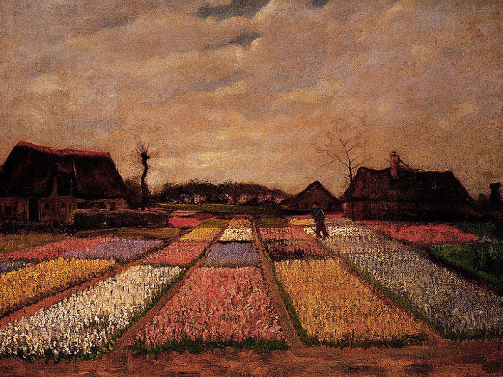 Bulb Field<br />Vincent Van Gogh c. 1883