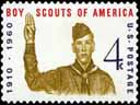 Boy Scouts Jubilee Stamp