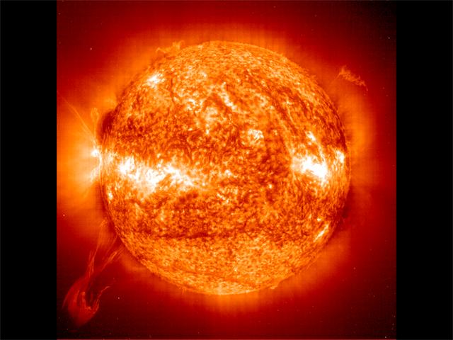 Twisted Solar Eruptive Prominence wallpaper