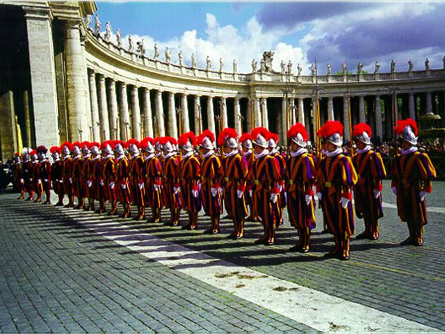 Vatican Swiss Guard wallpaper