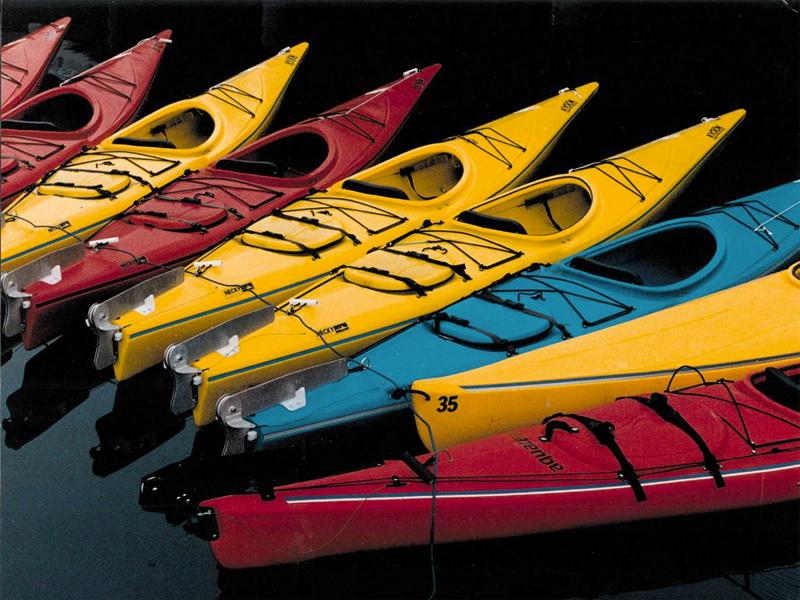 Kayaks wallpaper