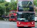 Two London Double Decker Busses