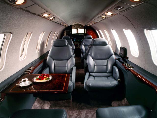 Learjet 45 Interior wallpaper