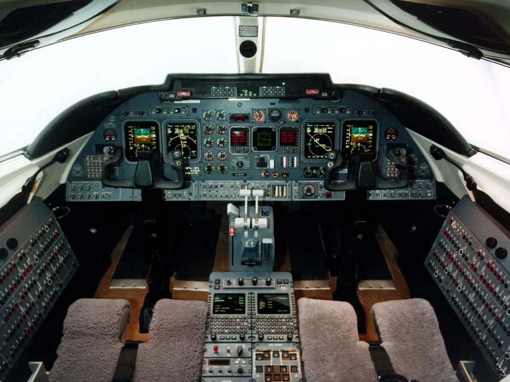 Learjet 60 Cockpit wallpaper